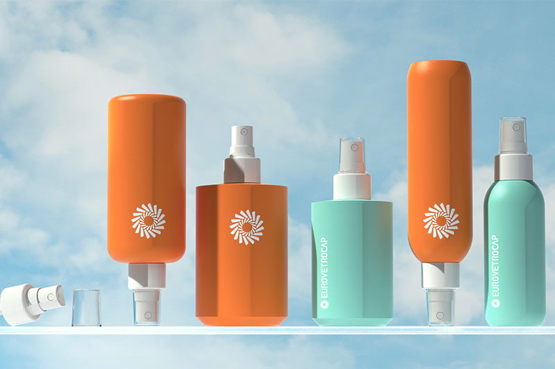 Continuous dispensing with new upside-down spray pump