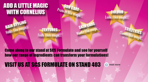 Cornelius Group are adding a little magic to SCS Formulate 2012...