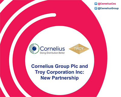 Cornelius Group Plc and Troy Corporation Inc partnership