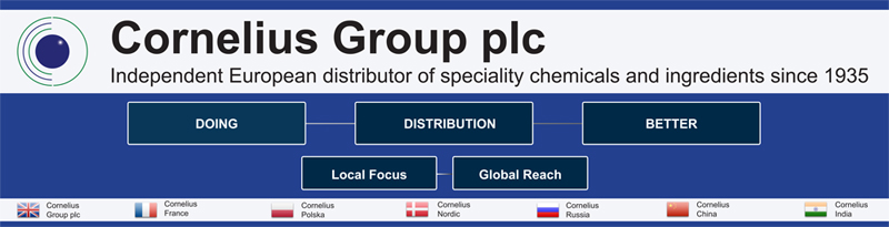 Cornelius Group plc joins The European Association of Chemical Distributors (FECC)