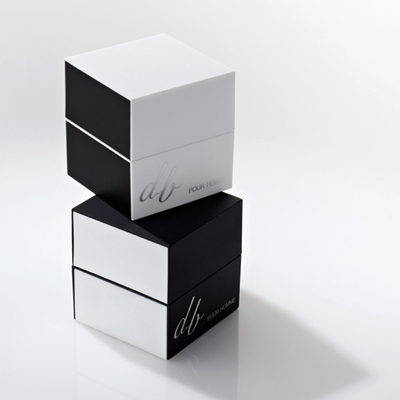 Corpack develops and produces the packaging for Olfacto's 'db' fragrance