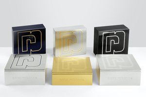 Cosfibel designs Paco Rabanne Father’s Day fragrance packaging
