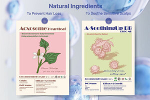 Cosmetic ingredients proposed by Activon in line with the 'Hair Longevity' trend
