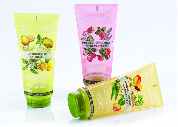 Cosmetics tubes: Squeezy being green