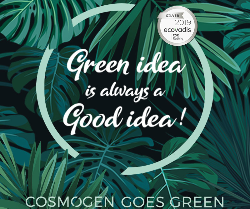 COSMOGEN goes green and offers eco-friendly packaging solutions
