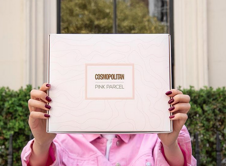 Cosmopolitan's beauty team to curate a new Pink Parcel subscription box
