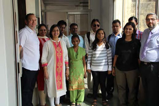 Coty Prestige visits The College of Fragrance for the visually impaired in Mumbai