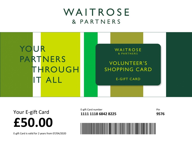 Covid-19: Waitrose debuts e-gift card service for self-isolating customers
