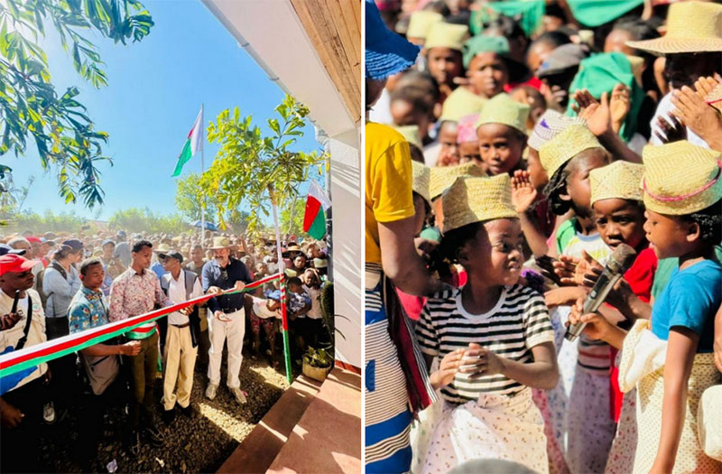 CPL Aromas and Bontoux Inaugurate the CPL Aromas School of Radiance in Madagascar: A Commitment to Education and Community