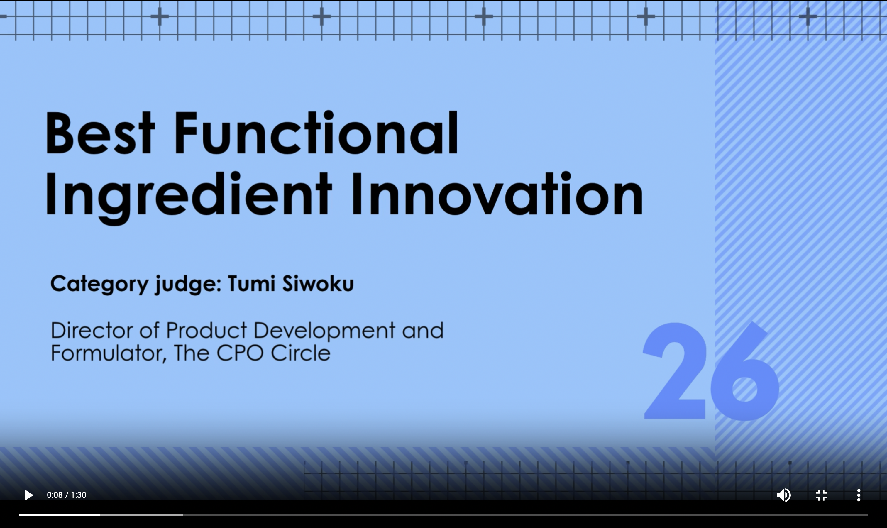 CPL Aromas takes home the prize for Best Functional Ingredient Innovation at the Cosmetics Business Innovation Awards