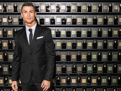 Cristiano Ronaldo launches debut fragrance
