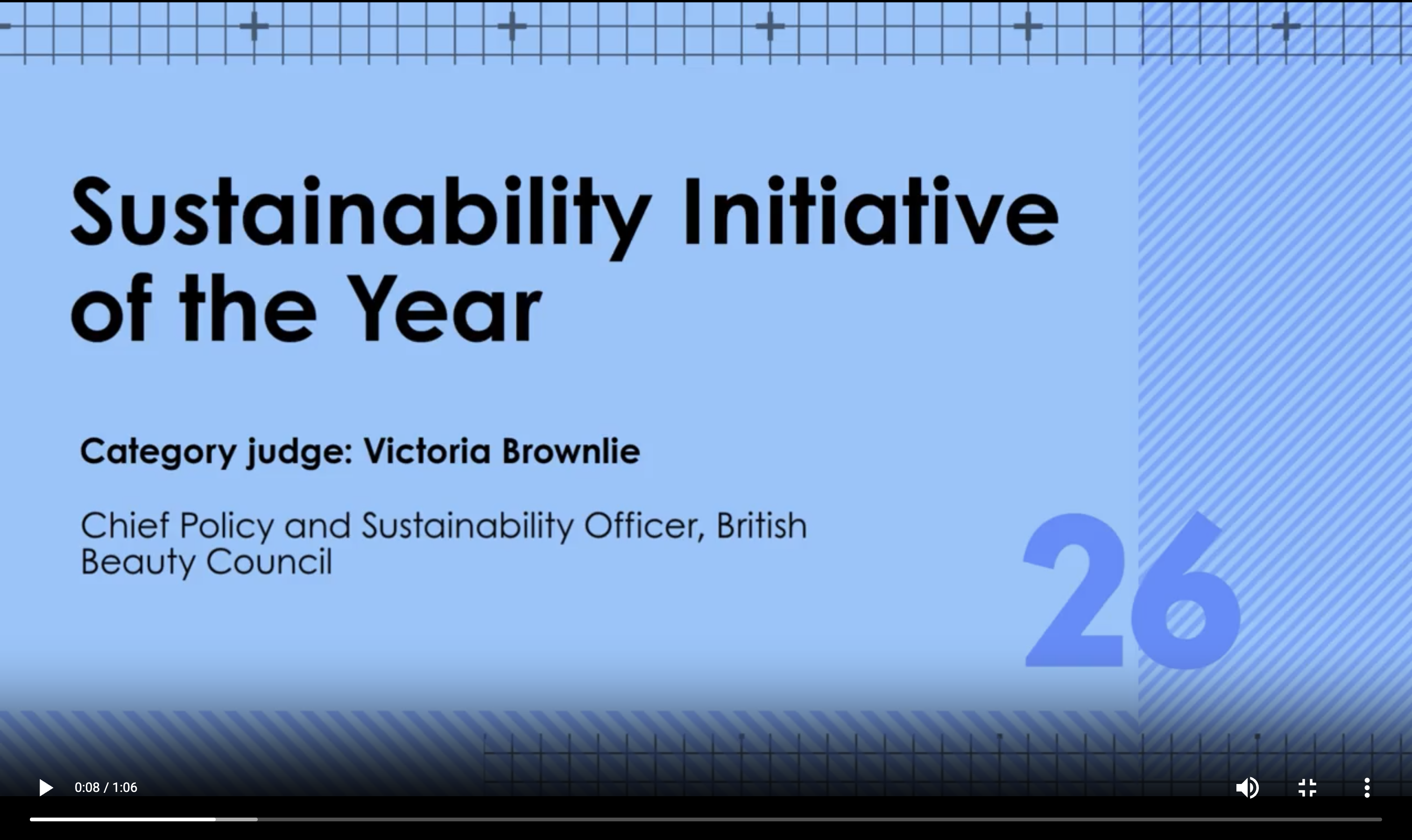 Croda Beauty win Sustainability Initiative of the Year at the inaugural Cosmetics Business Innovation Awards