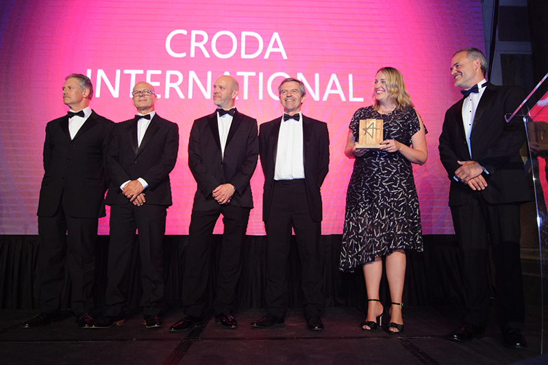 Croda celebrates becoming the Chemical Industry Association Company of the Year