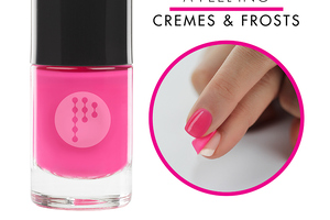 Crèmes and frosts join patented peelable nail polish line