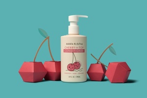 Dabble and Dollop sweetens up bath time with Cherry on Top conditioner 
