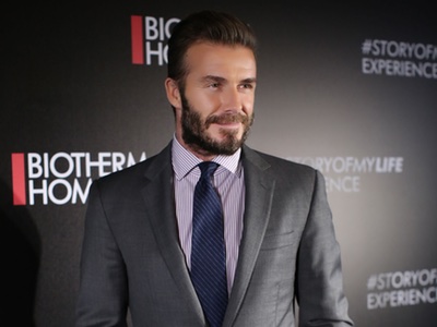 David Beckham and Biotherm Homme debut China campaign