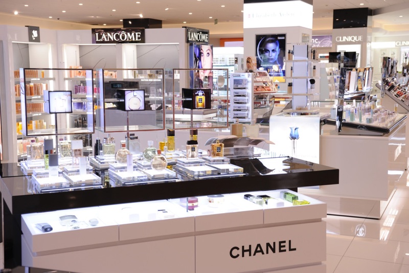The beauty floor in Debenhams' Liverpool store