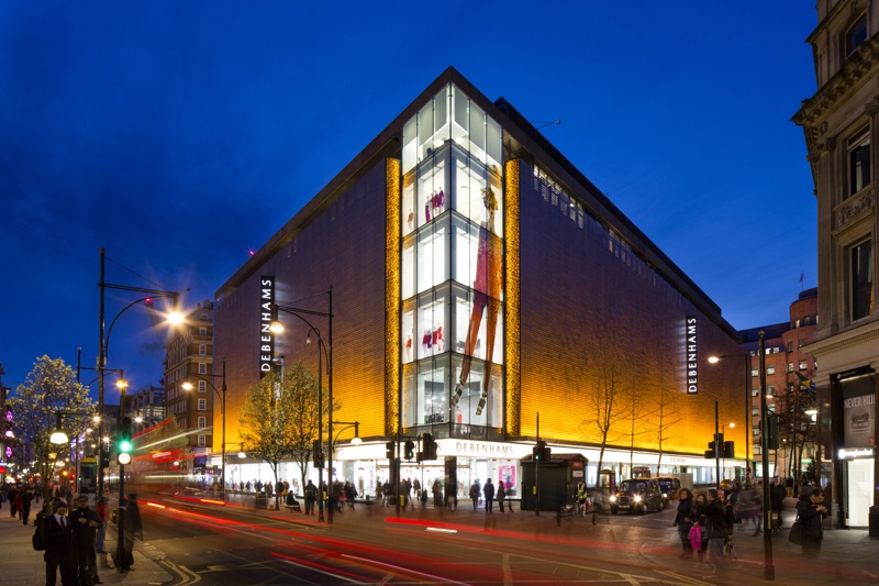 Debenhams Oxford Street store