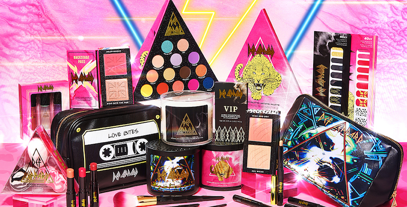 Def Leppard unleashes debut beauty range inspired by heavy metal legacy