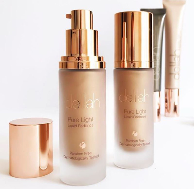 Delilah’s beautifully bottled Radiance packaged by Quadpack