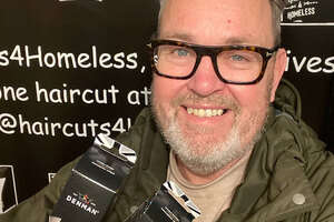 DENMAN delivers for Haircuts 4 Homeless