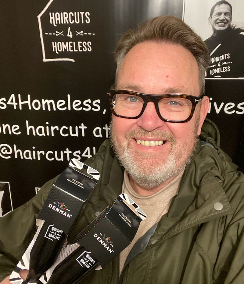 DENMAN delivers for Haircuts 4 Homeless