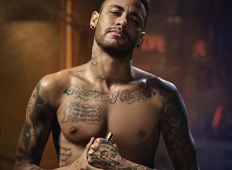 Diesel gets under the skin of Neymar Jr for latest fragrance launch