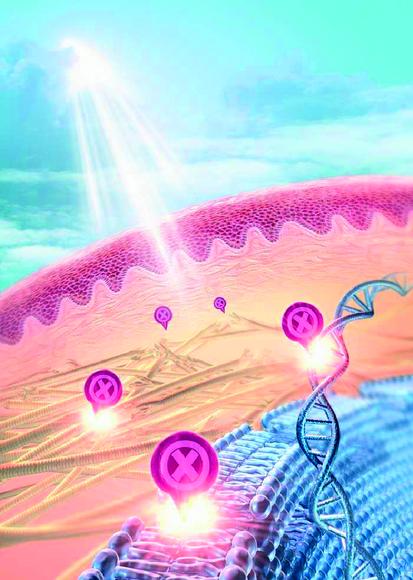 Diethylamino hydroxybenzoyl hexyl benzoate (DHHB) — high performance protection against UV-induced free radicals in skin