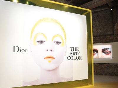 Dior shows off make-up looks at French photography festival