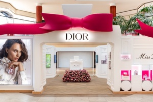 Dior spotlights hero fragrance Miss Dior with flower-themed pop-up