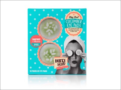 Dirty Works soothes tired eyes with Cucumber Eye Pads