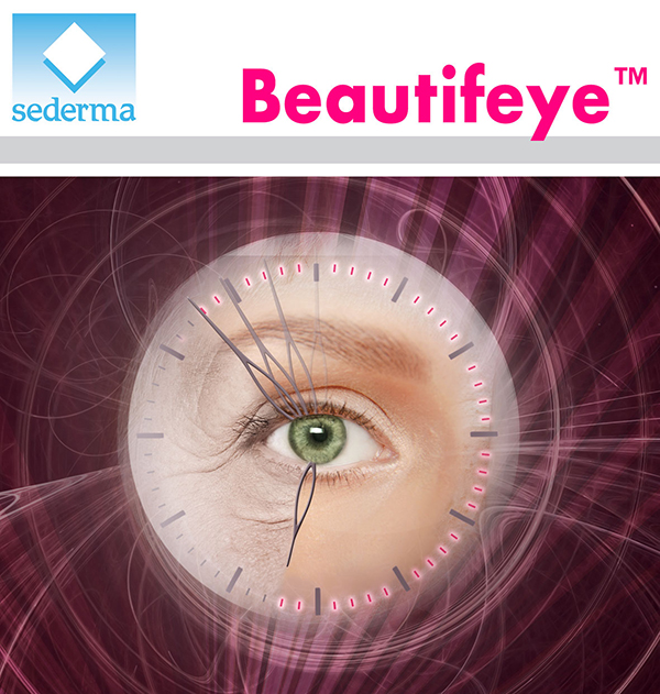 Discover the first active ingredient demonstrated to have a lifting action on the sagging upper eyelid