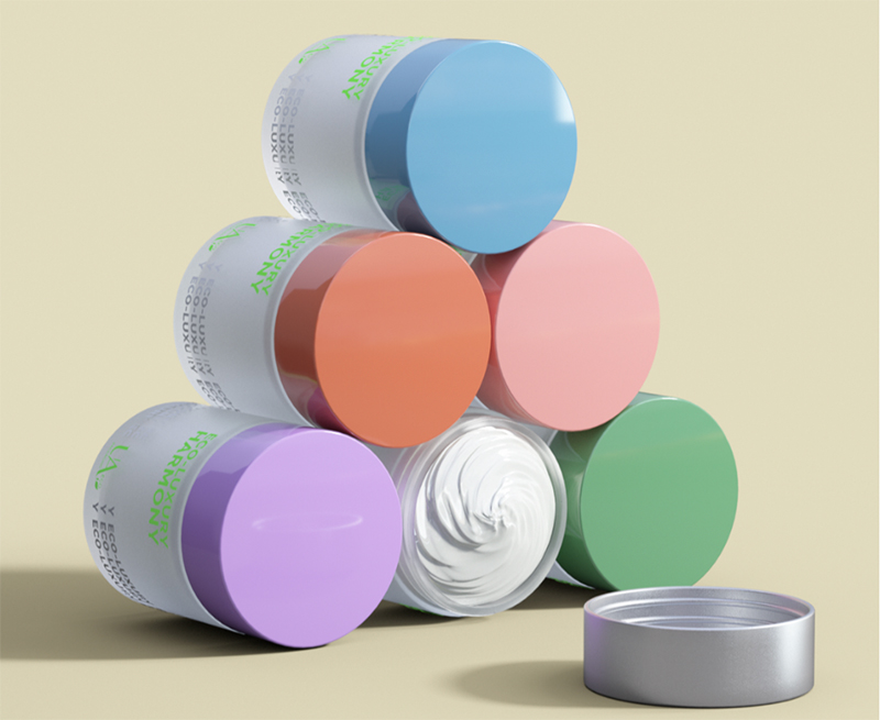 DOUBLE PCS Aluminium cap by UA Packaging