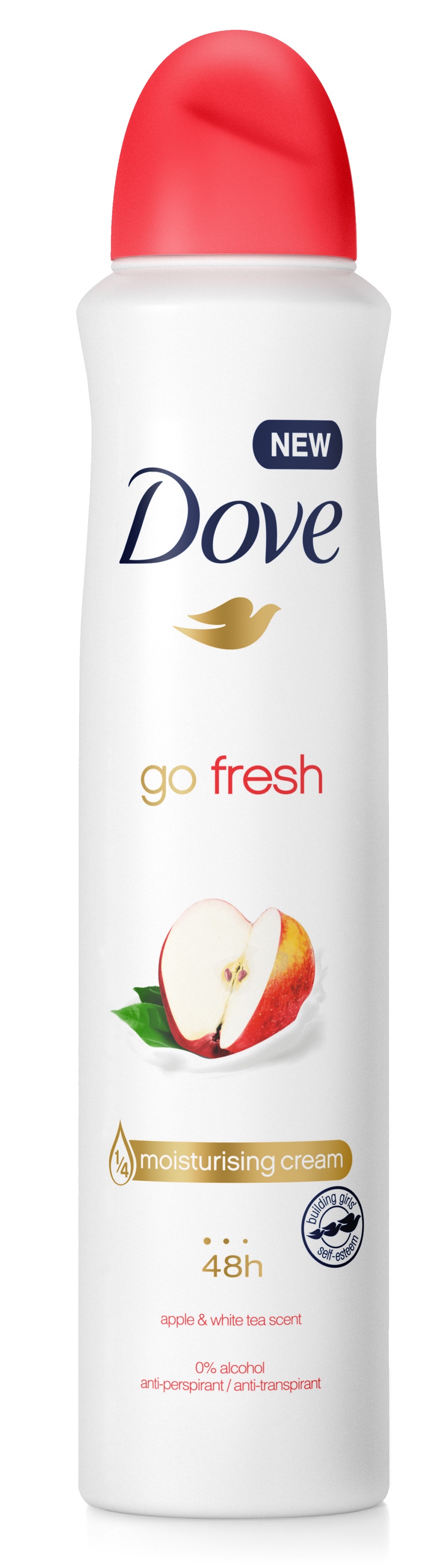Dove harnesses apple and white tea for new Go Fresh range
