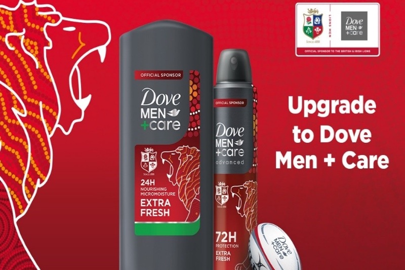 Dove Men+Care to sponsor British & Irish Lions and Rugby Australia