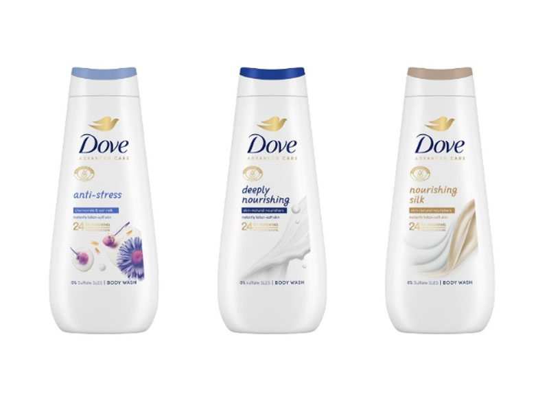 Dove unveils its best ever body wash range