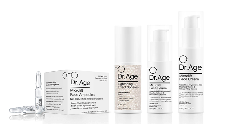 Dr.Age launches microlift face serum and face cream
