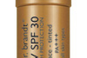 Dr Brandt adds a hint of a tint to sunscreen  