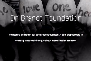 Dr Brandt raises awareness of mental illness on new website