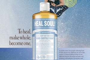 Dr. Bronner’s campaigns to make psychedelic-assisted therapies legal