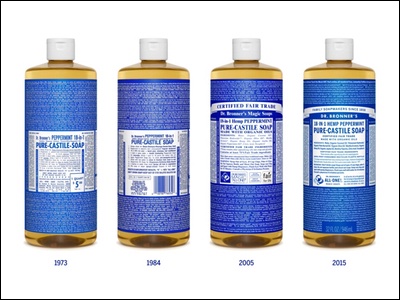 Dr Bronner's looks to past for brand image overhaul