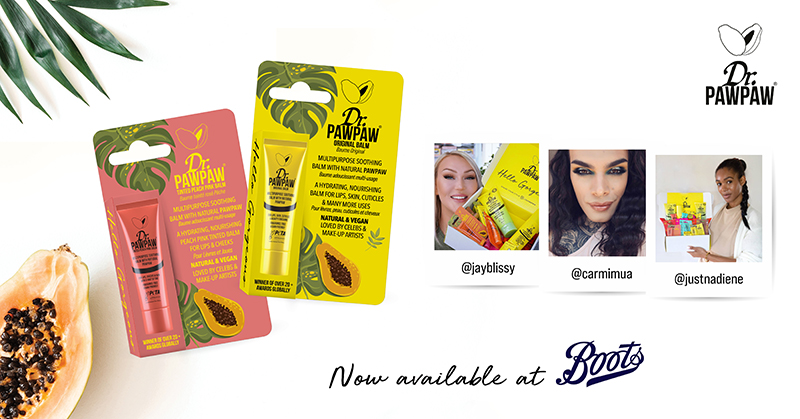 Dr.PAWPAW expands UK retail offering by securing deal with Boots
