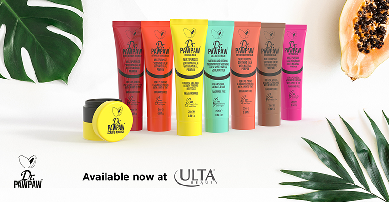 Dr.PAWPAW secures US deal with Ulta Beauty and donates £18,000 to CRISIS
