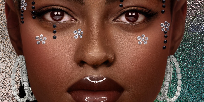 Drest collaborates with experimental beauty brand Bakeup on avatar make-up looks