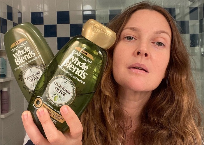 Drew Barrymore promoted from beauty fan to Creative Director of Garnier 