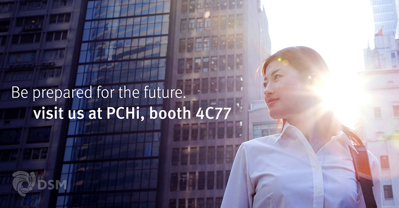 DSM highlights anti-pollution and sun protection at PCHi, China