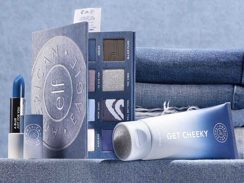 e.l.f. Beauty and American Eagle have unveiled a ‘From Selfie to Belfie’ campaign alongside the launch