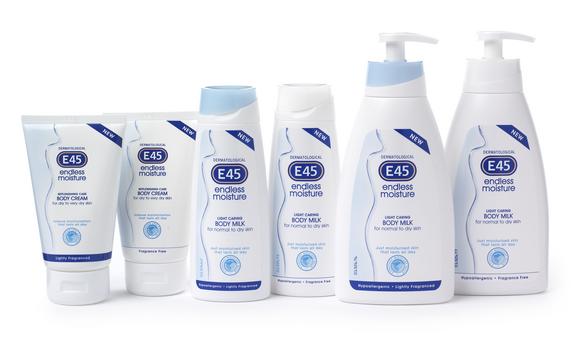E45 branch out into mass market skin care
