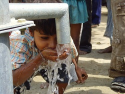 Earthoil helps facilitate fresh water wells