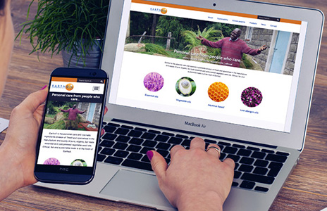 Earthoil launches its new website